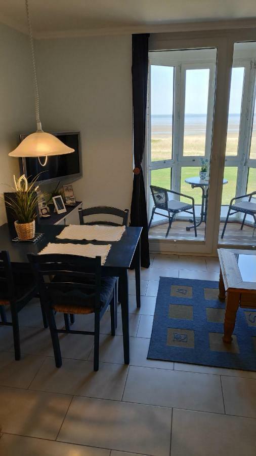 180° Panoramameerblick - Ferienwohnung Sandkorn Cuxhaven Ngoại thất bức ảnh