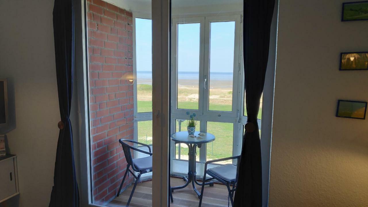 180° Panoramameerblick - Ferienwohnung Sandkorn Cuxhaven Ngoại thất bức ảnh