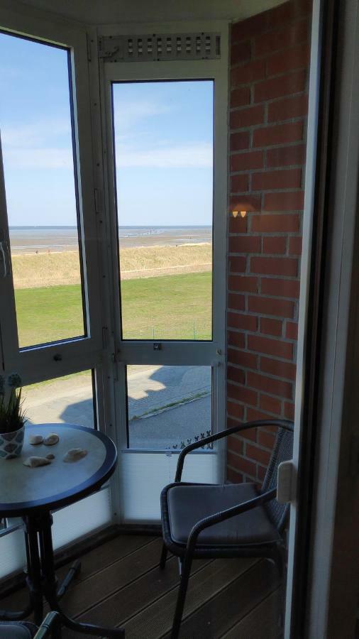 180° Panoramameerblick - Ferienwohnung Sandkorn Cuxhaven Ngoại thất bức ảnh