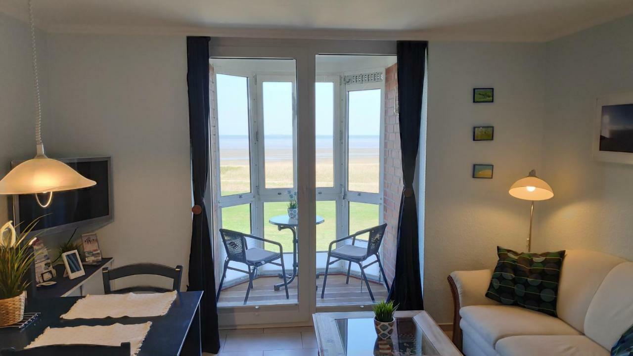 180° Panoramameerblick - Ferienwohnung Sandkorn Cuxhaven Ngoại thất bức ảnh